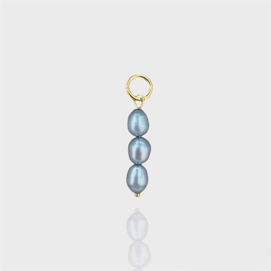 Blue Pearl Charm