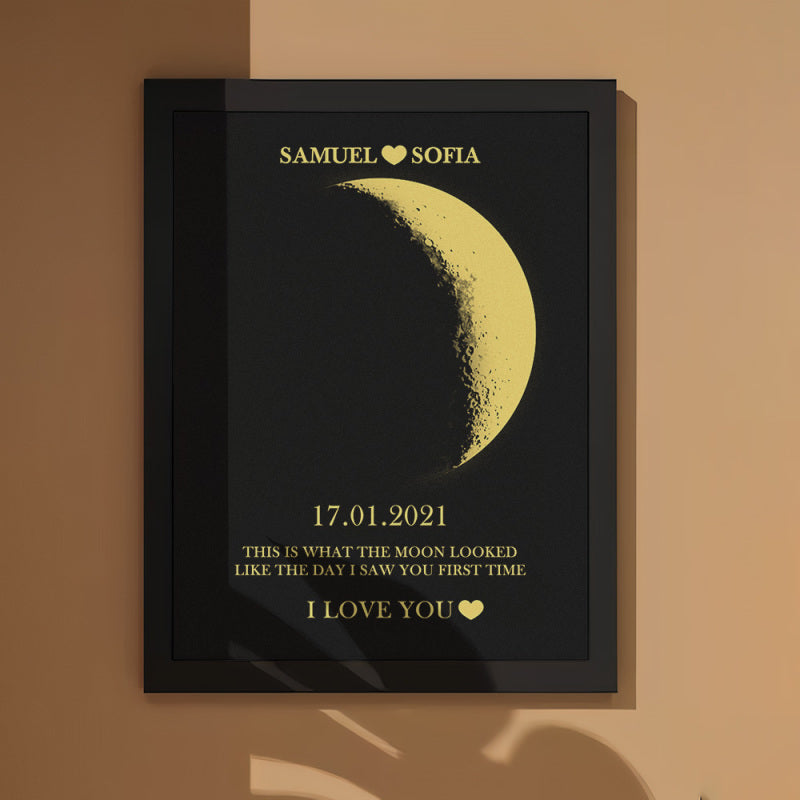 Personalized Couple Art Frame Best Valentine's Day Gift
