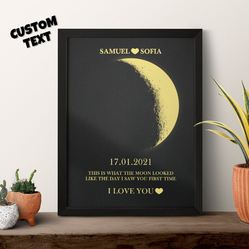 Personalized Couple Art Frame Best Valentine's Day Gift