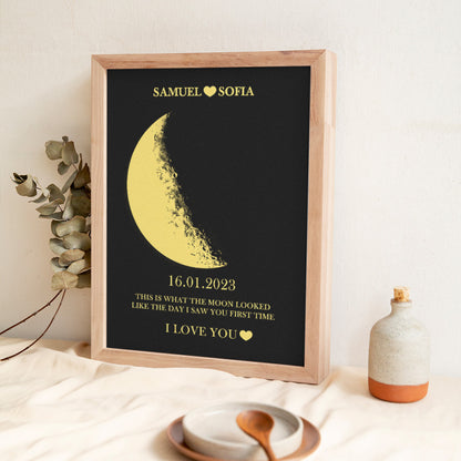 Personalized Couple Art Frame Best Valentine's Day Gift