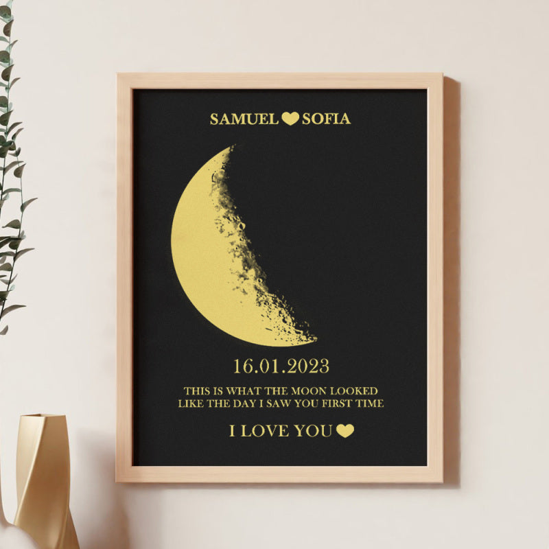 Personalized Couple Art Frame Best Valentine's Day Gift