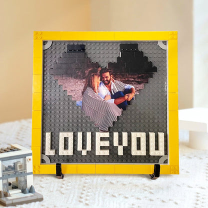Personalized Brick Puzzles Photo Block Gifts for Lovers