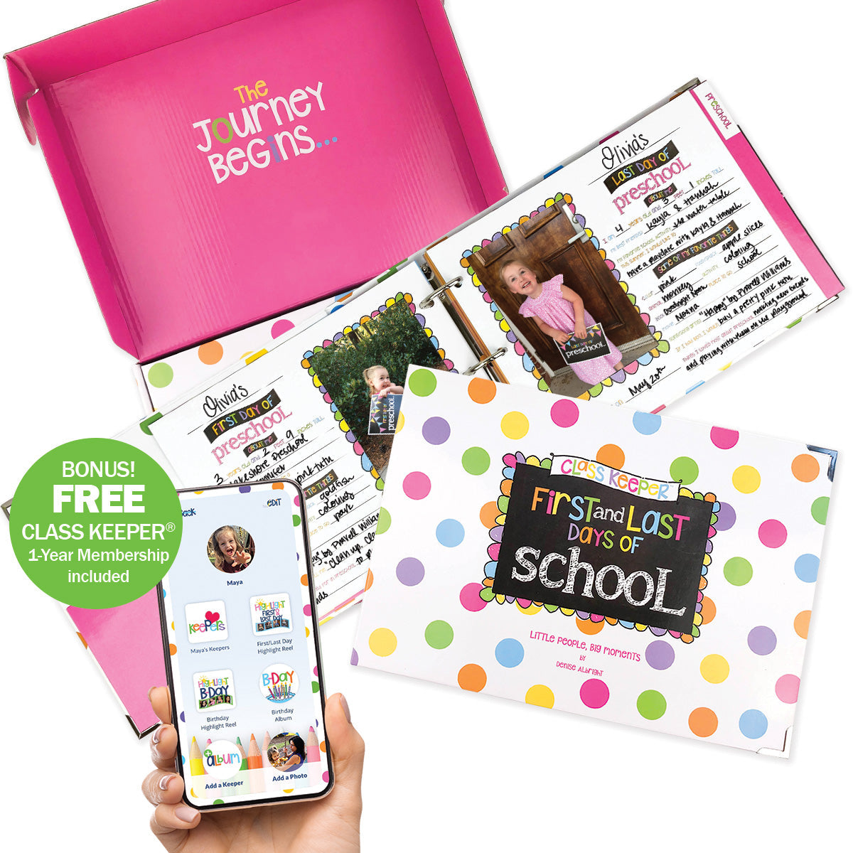 Moon® School Days Memory Book + BONUS App Membership