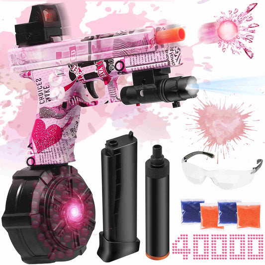 Gel Ball Blaster With Drum And Sight