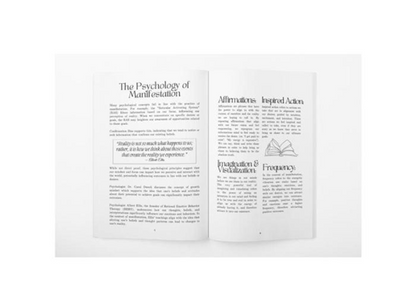 The Miracle Journal: Your Guided Manifestation & Gratitude Journal