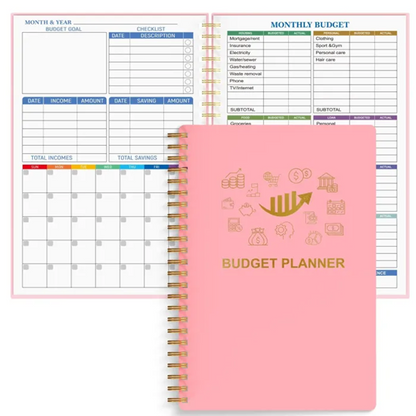 Monthly Budget Planner Notebook