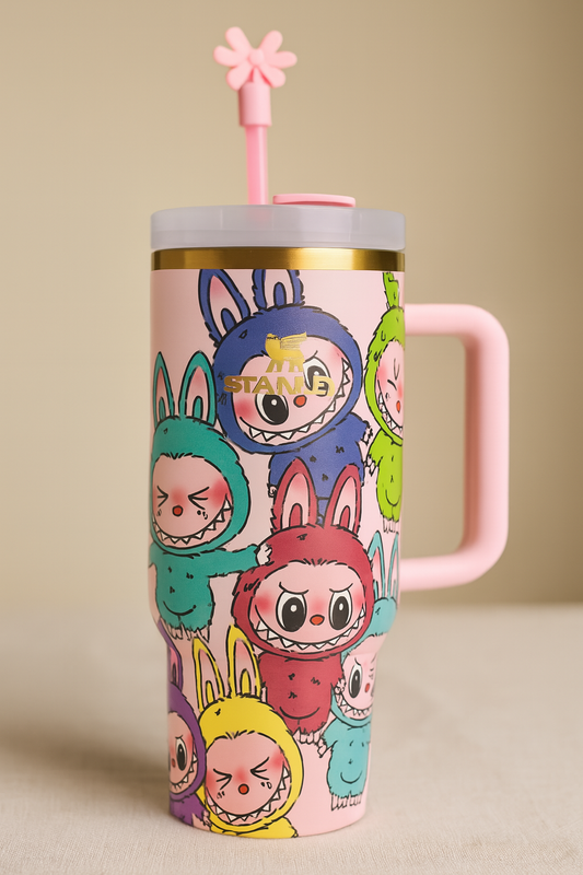 40oz Cartoon Labubu Tumbler