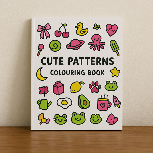 Cute Patterns Colouring Book