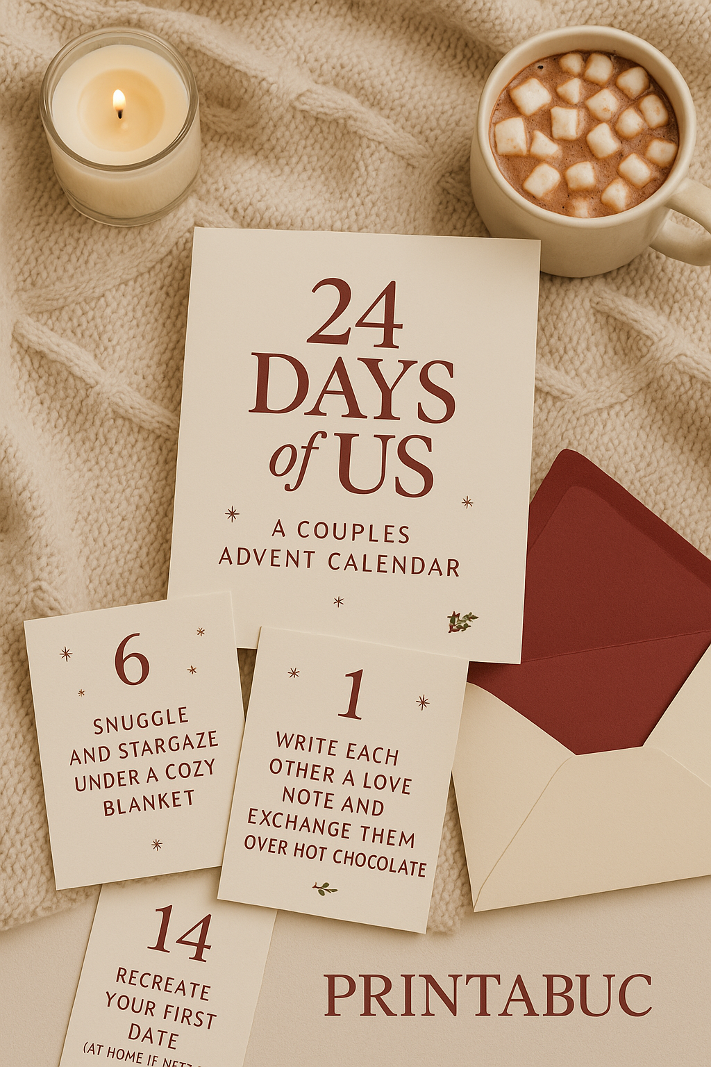 24 Days of US - A Couples Advent Calendar
