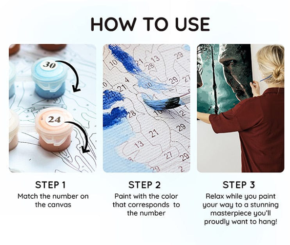 Harry Potter Painting By Numbers