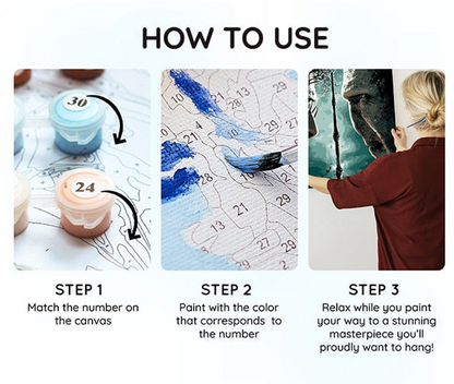 Harry Potter Painting By Numbers