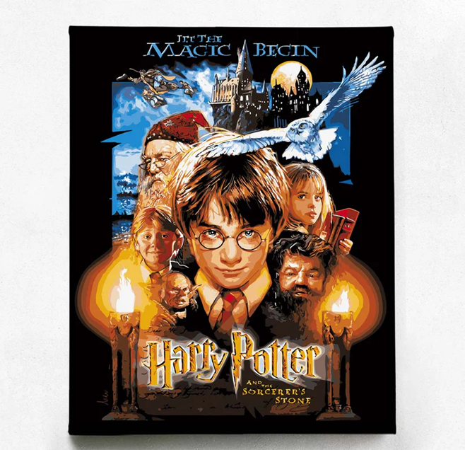 Harry Potter Painting By Numbers