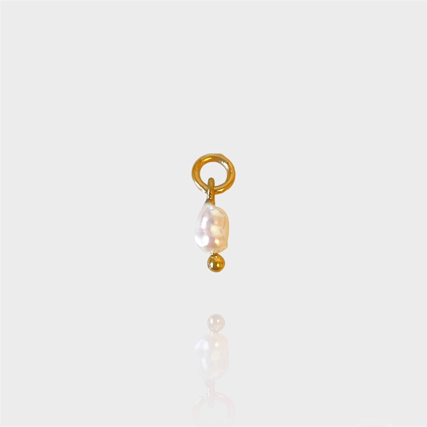 Mini Rice Pearl Charm