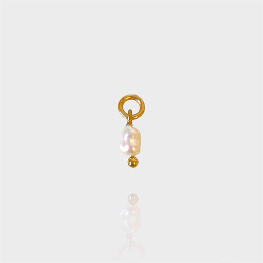 Mini Rice Pearl Charm