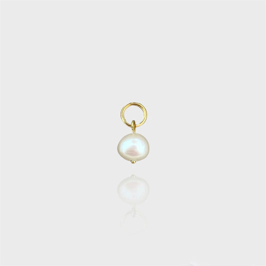 Mini Nugget Pearl Charm