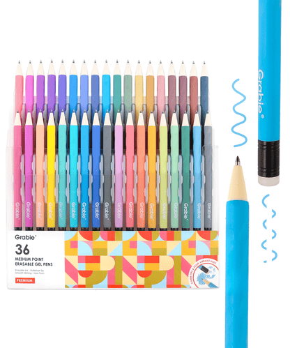 Medium Point Erasable Gel Pen Set Of 36