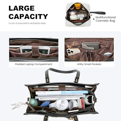 Moon™ - Enamored Laptop Bag + Free Clutch