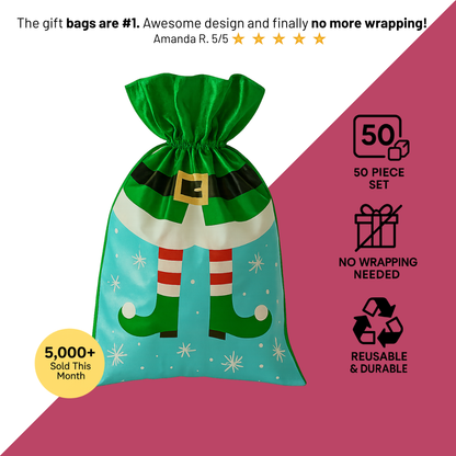 Moon - Express 50-piece Gift Bag & Tags Set