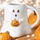 Halloween Ghost-Mug with Pumpkin