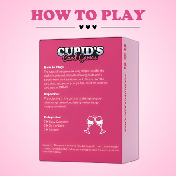 Couples Drinking Game by Cupid's Card Games