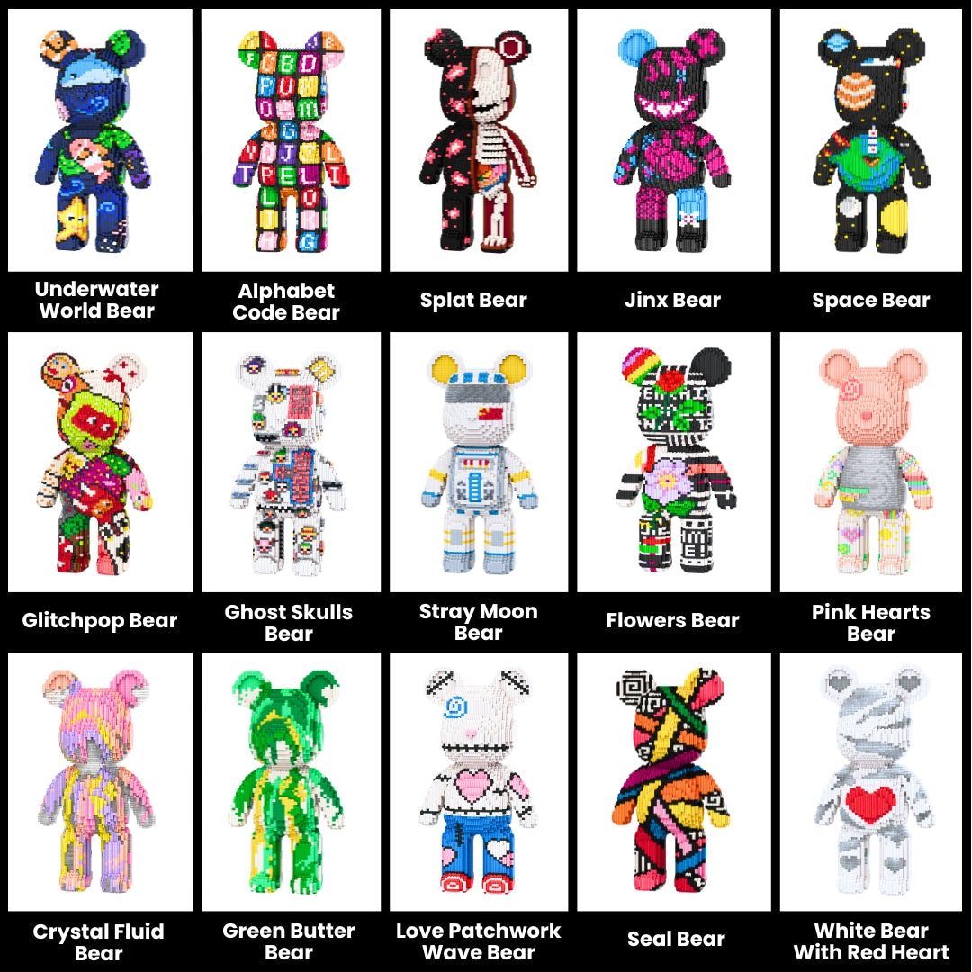 Moon™ Giant Buildable Brick Bear