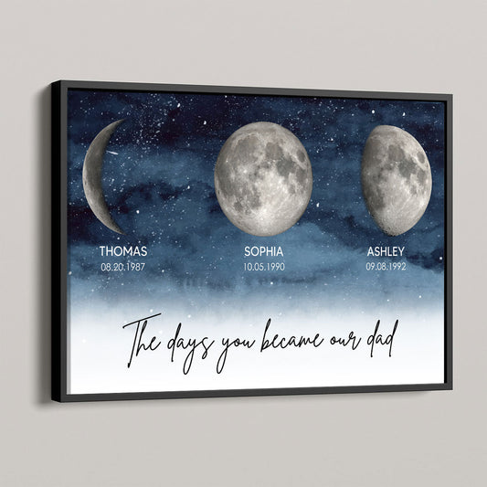 Personalized Poster, Heartfelt Father's Day Gift For Dad, Husband
