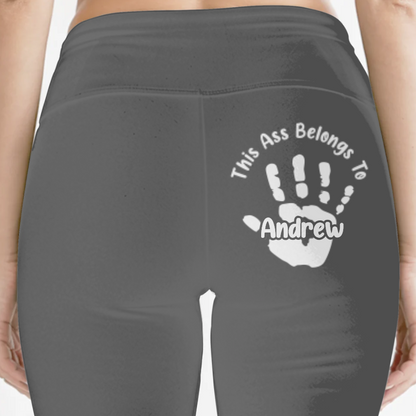 Personalized Fleeced Women Leggings - Gifts For Wife, Anniversary