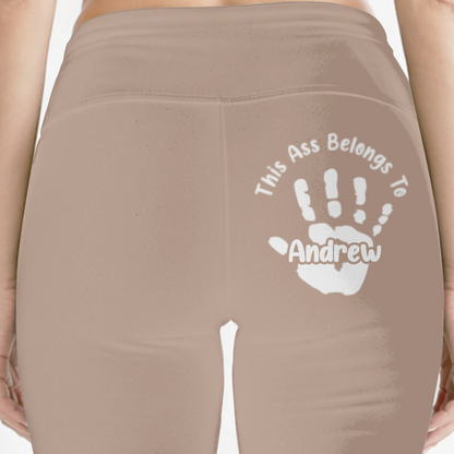 Personalized Fleeced Women Leggings - Gifts For Wife, Anniversary
