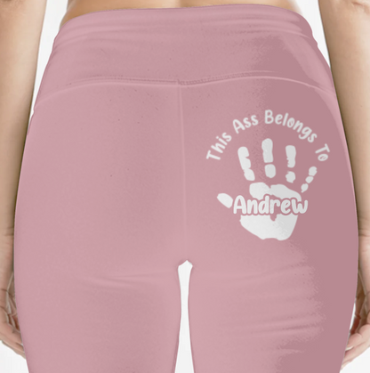 Personalized Fleeced Women Leggings - Gifts For Wife, Anniversary