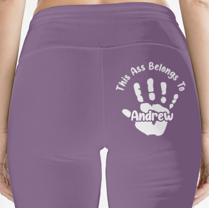 Personalized Fleeced Women Leggings - Gifts For Wife, Anniversary