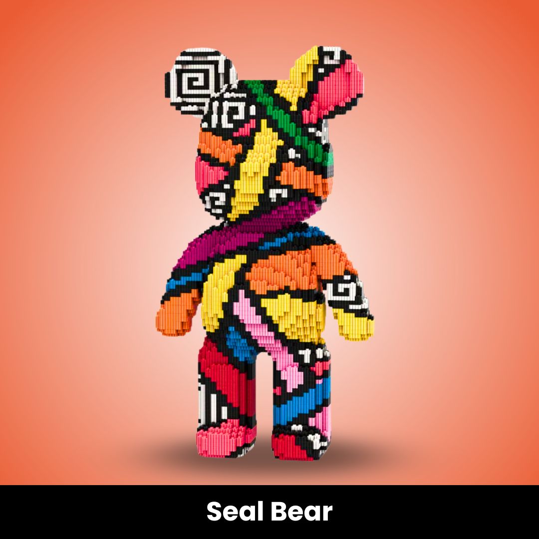 Moon™ Giant Buildable Brick Bear