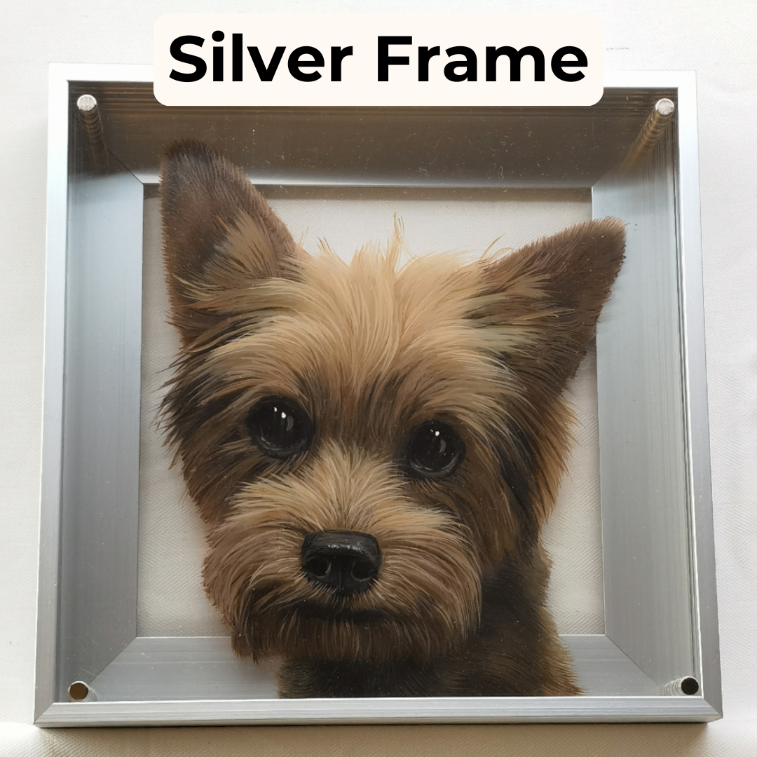 Custom Eternal 3D Pet Portrait