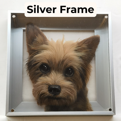 Custom Eternal 3D Pet Portrait