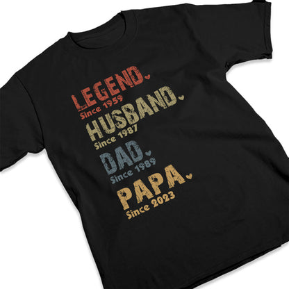Personalized Unisex T-shirt, Hoodie, Sweatshirt - Gift For Dad, Grandpa