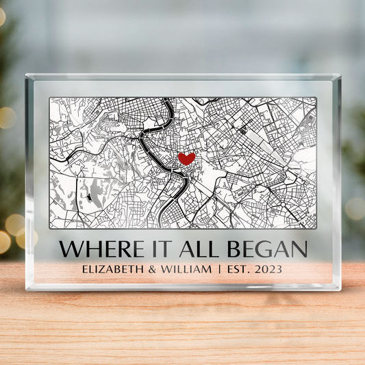 Where It All Began - Personalized Acrylic Plaque