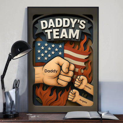 Personalized Poster, Father's Day Gift for Dad