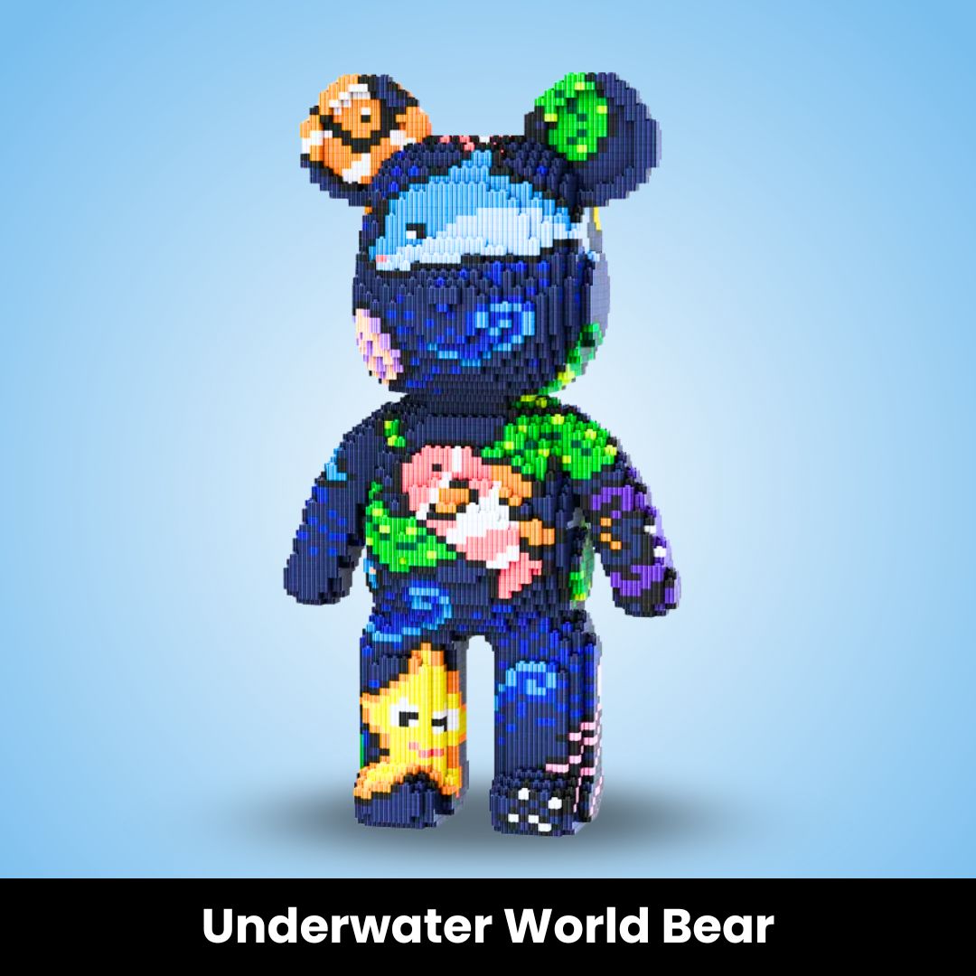 Moon™ Giant Buildable Brick Bear