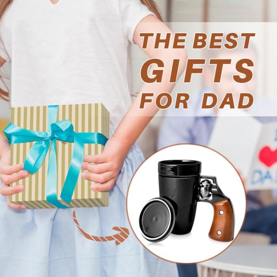 Ceramic Coffee Cup with Rotatable Wooden Handle