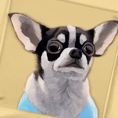 Custom Eternal 3D Pet Portrait