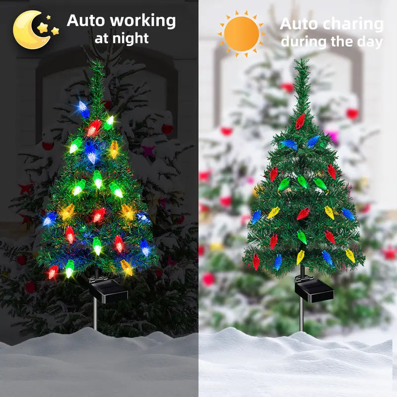 Moon™ - Solar Christmas Tree Outdoor Decorations