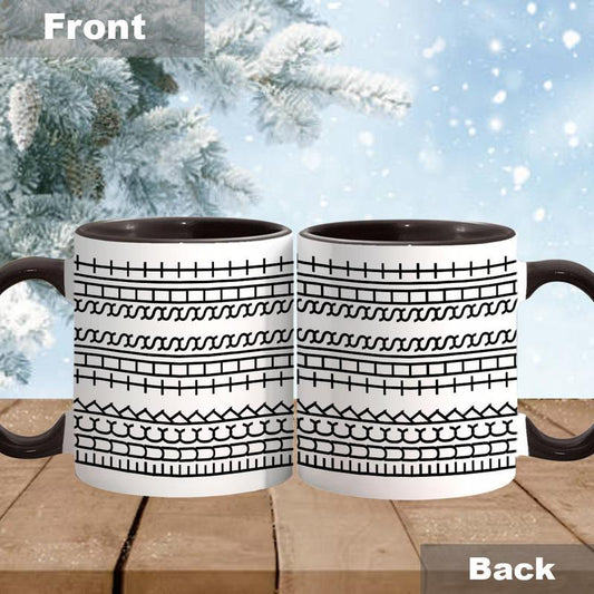 F*ck This Shit Hidden Message Coffee Mug Unique Gift for Work Bestie