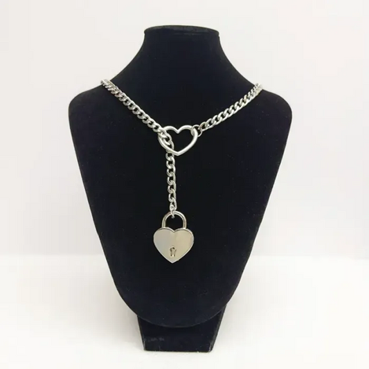Edgy Punk Slip Chain Necklace