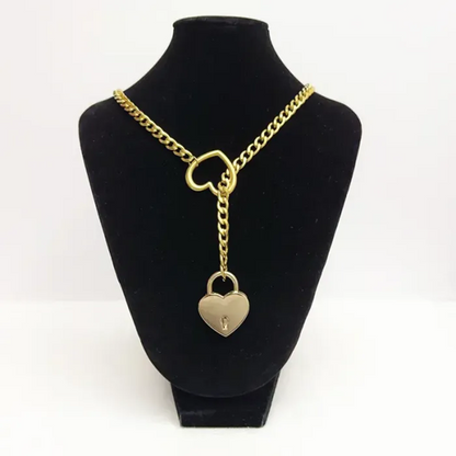 Edgy Punk Slip Chain Necklace