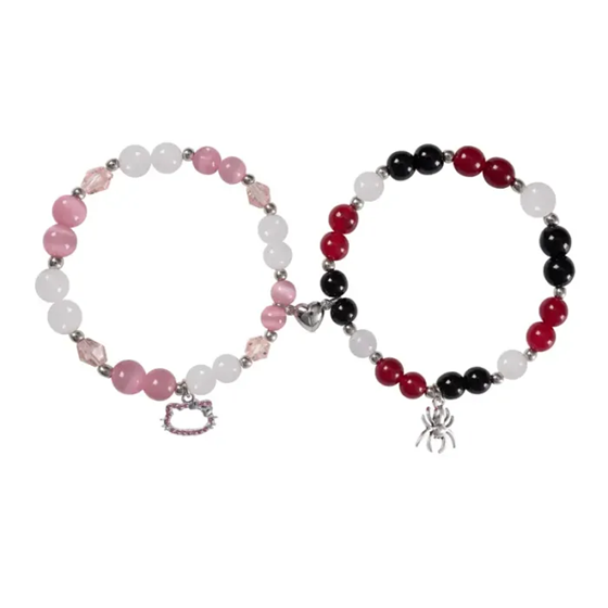 Kitty Spider Matching Bracelets
