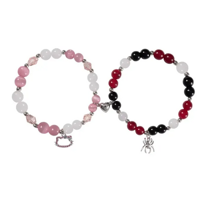 Kitty Spider Matching Bracelets
