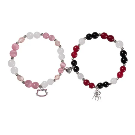 Kitty Spider Matching Bracelets