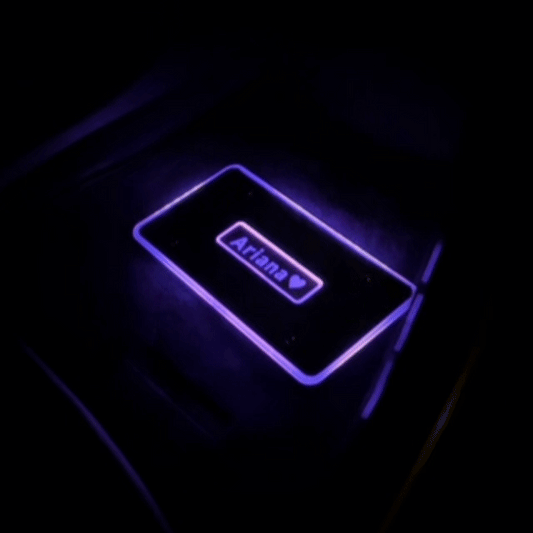 Custom LED Car Mat