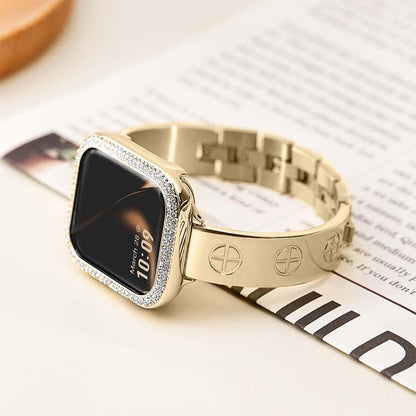 [Bundle] LOVE PLUS Luxury Bracelet Band with Dual-Bling Case