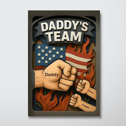 Personalized Poster, Father's Day Gift for Dad