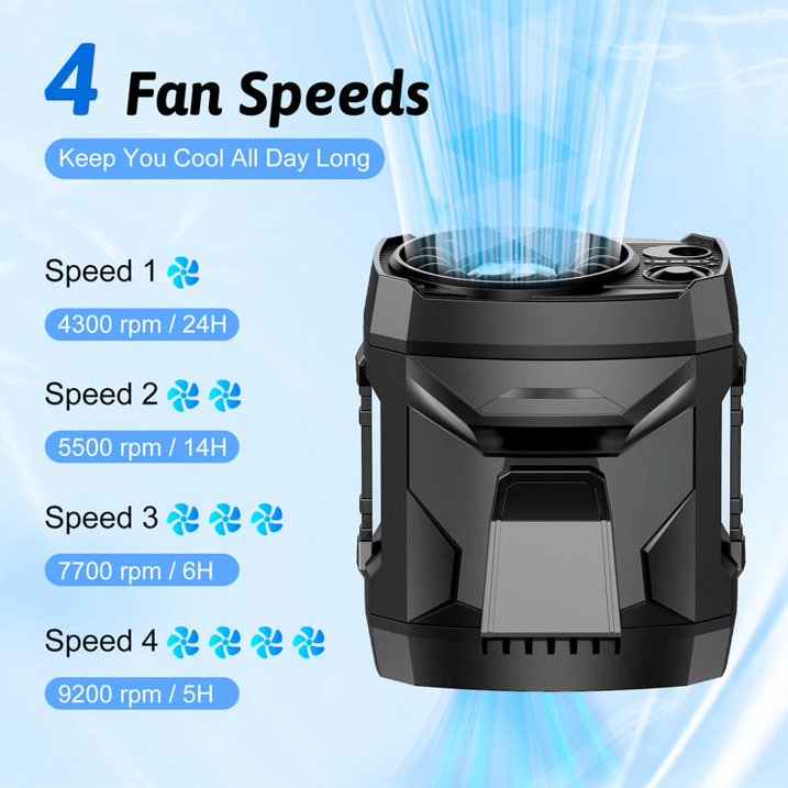 Portable Fan Rechargeable with Stand